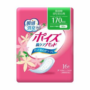 [Новое] (Сводка) Nippon Paper Classia Poise Care Care Dare Time, 1 упаковка для сейфа ночью (16 штук) [× 10 комплектов]