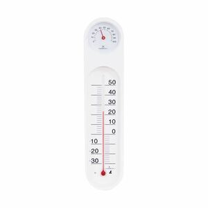【新品】（まとめ）シンワ 温湿度計 PCオーバル48927 1個【×5セット】
