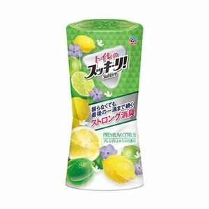 【新品】（まとめ）アース製薬 トイレのスッキーリ！プレミアムシトラス 400ml 1セット（3個）【×10セット】