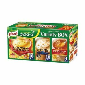 【新品】（まとめ）味の素 クノール カップ スープバラエティボックス 1箱（30食）【×10セット】