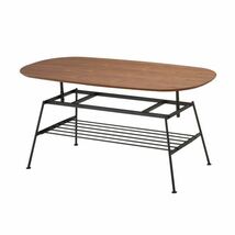 【新品】昇降テーブル anthem Adjustable Table ブラウン 【組立品】_画像2