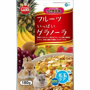 【新品】(まとめ）フルーツいっぱいグラノーラ 180g（ペット用品）【×12セット】