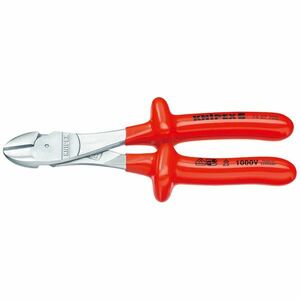 【新品】KNIPEX（クニペックス）7407-250 絶縁強力斜ニッパー 1000V