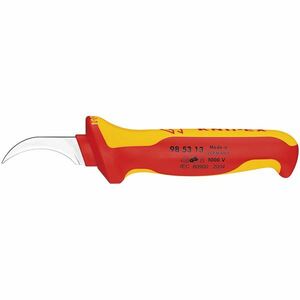 【新品】KNIPEX（クニペックス）985313 絶縁皮むきナイフ 1000V