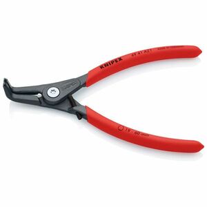 【新品】KNIPEX（クニペックス）4941-A21 軸用精密スナップリングプライヤー 曲（ストッハ