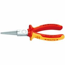 【新品】KNIPEX（クニペックス）3036-160 絶縁ロングノーズプライヤー 1000V_画像1