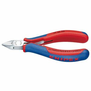 【新品】KNIPEX（クニペックス）7742-115 エレクトロニクスニッパー （SB）