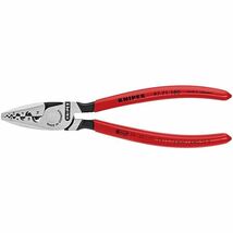 【新品】KNIPEX（クニペックス）9771-180 エンドスリーブ用圧着ペンチ （SB）_画像1