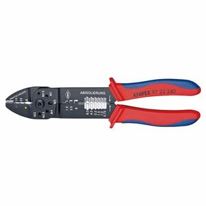 【新品】KNIPEX（クニペックス）9722-240 クリンピングプライヤー （SB）