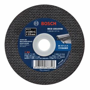 【新品】BOSCH（ボッシュ） MCD10510VM／10 切断砥石Vシリーズ