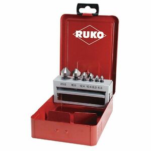 【新品】RUKO（ルコ） 102319 6PC カウンターシンクセット （スチールケース入り）
