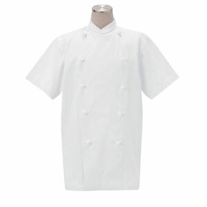 【新品】workfriend 調理用白衣コックコート半袖 SKH412 4Lサイズ