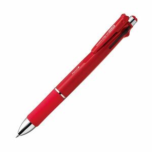 ゼブラ クリップ-オン マルチ1000S 多機能ボールペン 赤 4色0.7mm＋シャープ0.5mm B4SA3-R×5本