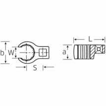 【新品】STAHLWILLE（スタビレー） 440A-2.1／4 （1／2SQ）クローリングスパナ （03490076）_画像2