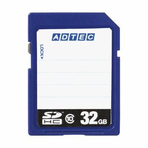 【新品】（まとめ）アドテック SDHCメモリカード32GB Class10 インデックスタイプ AD-SDTH32G/10R 1枚【×2セット】