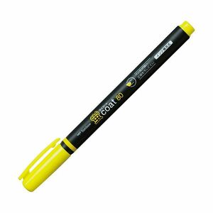 【新品】（まとめ） トンボ鉛筆 蛍コート80 きいろWA-SC91 1セット（10本） 【×5セット】