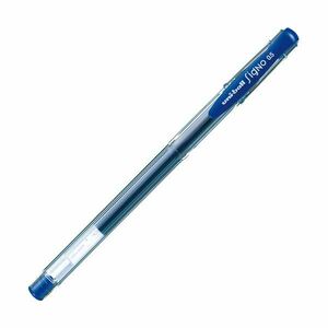 【新品】（まとめ） 三菱鉛筆 ゲルインクボールペンユニボール シグノ エコライター 0.5mm 青 UM100EW.33 1セット（10本） 【×5セ