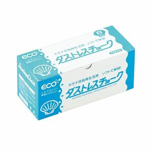 【新品】（まとめ） 日本理化学 ダストレスチョーク炭酸カルシウム製 白 DCC-72-W 1箱（72本） 【×10セット】