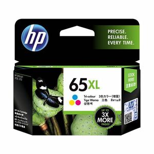 【新品】（まとめ）HP HP65XL インクカートリッジカラー(増量) N9K03AA 1個 【×2セット】