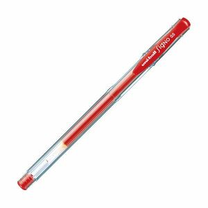 【新品】（まとめ） 三菱鉛筆 ゲルインクボールペンユニボール シグノ エコライター 0.5mm 赤 UM100EW.15 1セット（10本） 【×5セ