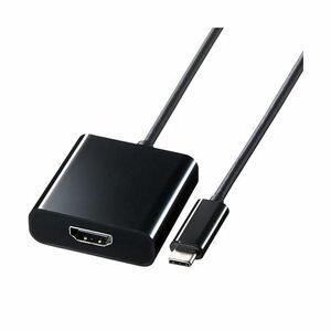 【新品】サンワサプライ USB TypeC-HDMI変換アダプタ AD-ALCHD01 1個