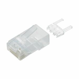 【新品】（まとめ）エレコム ツメの折れないLANコネクタカテゴリー6 LD-6RJ45T10/T 1パック(10個)【×3セット】