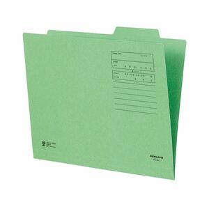 【新品】(まとめ) コクヨ 個別フォルダー（カラー） A4 緑 A4-IFG 1セット（10冊） 【×10セット】