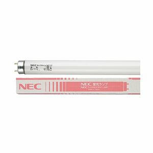 【新品】NEC 蛍光ランプ ライフライン 直管グロースタータ形 10W形 白色 FL10W/4K-L 1パック(4本) 【×10セット】