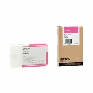 【新品】（まとめ） エプソン EPSON PX-P／K3インクカートリッジ マゼンタ 110ml ICM24A 1個 【×6セット】