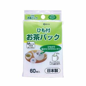 【新品】(まとめ) アートナップ お茶パック (ひも付) 1パック(60枚) 【×20セット】