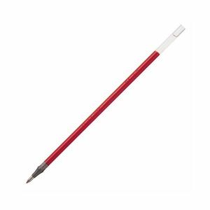 【新品】(まとめ) ぺんてる ゲルインクボールペン替芯 0.5mm 赤 ハイブリッド用 XKF5-B 1箱(10本) 【×10セット】