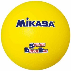 【新品】MIKASA（ミカサ）ドッジボール スポンジドッジボール イエロー 【STD21】