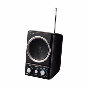【新品】（まとめ）朝日電器 AM／FMスピーカーラジオ ER-SP39F（×10セット）