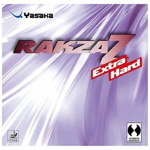 【新品】Yasaka（ヤサカ） ハイブリッド裏ソフトラバー RAKZA Z Extra Hard ラクザZ エクストラハード 黒 TA（特厚）