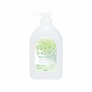 【新品】（まとめ）リンスインシャンプー用詰替空ボトル880ml【×5セット】