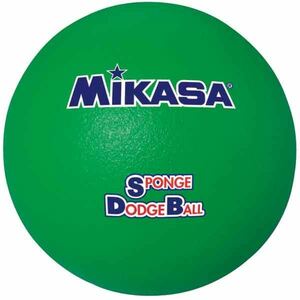 【新品】MIKASA（ミカサ）ドッジボール スポンジドッジボール グリーン 【STD18】
