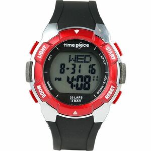 【新品】Time Piece（タイムピース） 腕時計 ランニングウォッチ 20LAP デジタル レッド TPW-004RD