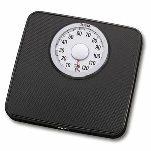 [ new goods ]TANITAtanita simple scales / hell s meter [ analogue ] black ( black ) most small display :1kg