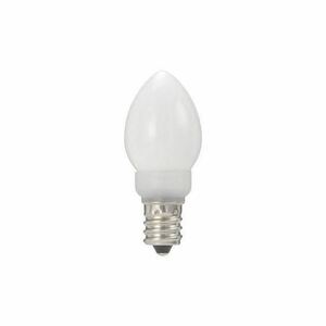 【新品】(まとめ)YAZAWA ローソク形LEDランプ電球色E12ホワイト LDC1LG23E12W【×10セット】