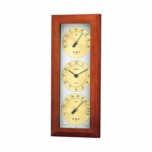 [ new goods ]( summarize )EMPEX wall clock weather time temperature * clock * hygrometer TM-726[×2 set ]
