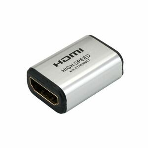 【新品】（まとめ）HORIC HDMI中継アダプタ シルバー HDMIF-HDMIF【×10セット】