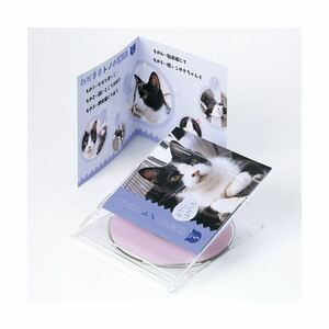 【新品】（まとめ）サンワサプライ インクジェットCD・DVDケースカード（見開き・つやなしマット） JP-IND2N【×5セット】
