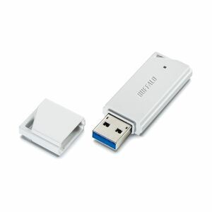 【新品】（まとめ） BUFFALO USBメモリ 16GB ホワイト RUF3-K16GB-WH【×5セット】