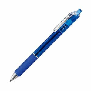 【新品】（まとめ） スマートバリュー ノック式油性ボールペン H048J-BL 青【×50セット】