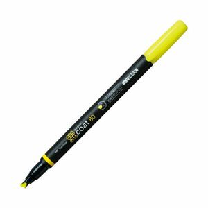【新品】（まとめ） トンボ鉛筆 蛍コート80 WA-SC91 黄 10本【×10セット】