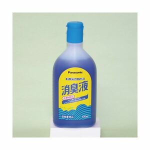 【新品】（まとめ） パナソニックエイジフリー ポータブルトイレ用消臭液 400ml ブルー【×20セット】