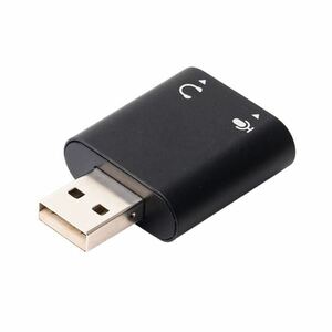 【新品】（まとめ） ミヨシ PCオーディオ-USB変換アダプタ 3極 PAA-U3P 【×3セット】