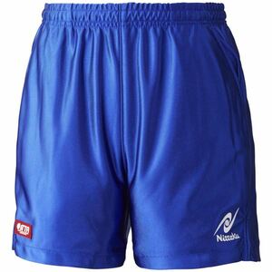 【新品】ニッタク（Nittaku）卓球パンツ RUMISTAR SHORTS（ルミスターショーツ）男女兼用 NW2503 ブルー 3S