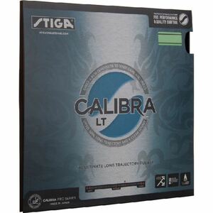 【新品】STIGA（スティガ） テンション系裏ソフトラバー CALIBRA LT（キャリブラ LT）ブラック 厚