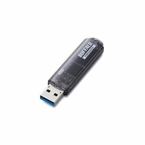 【新品】BUFFALO バッファロー USBメモリ USB3.0対応「ライトプロテクト機能」搭載モデル RUF3-C64GA-BK RUF3-C64G